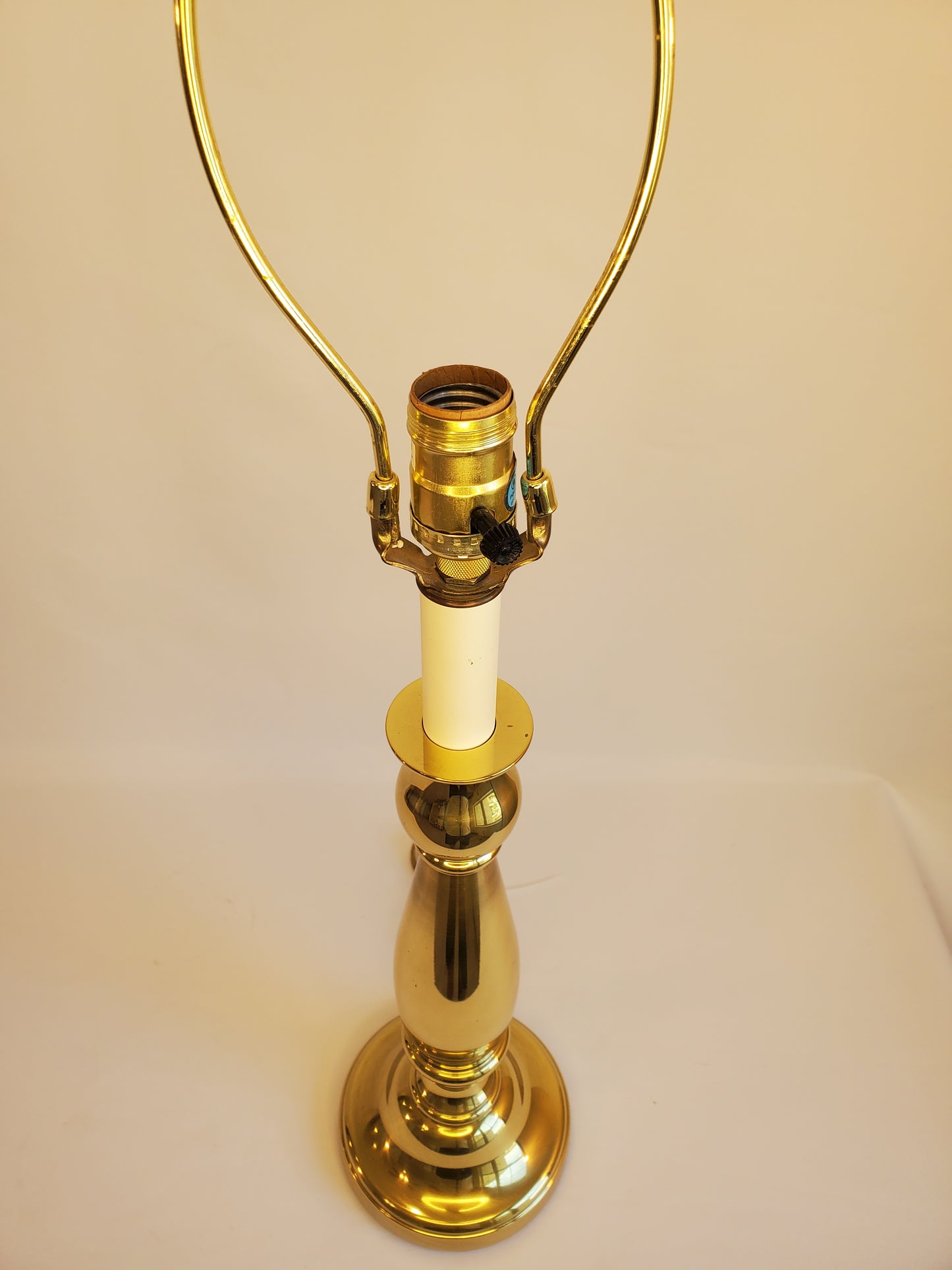 Vintage Stiffel Brass Buffet Lamp