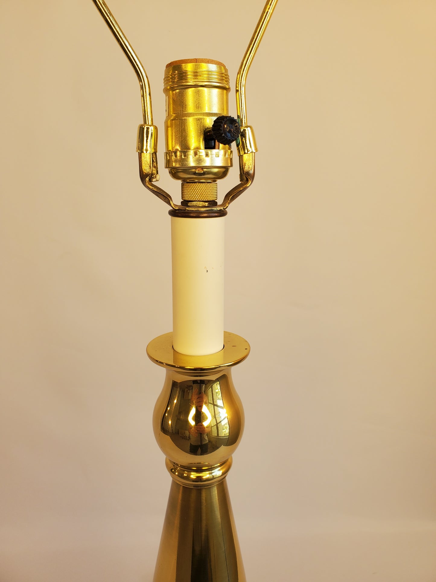 Vintage Stiffel Brass Buffet Lamp