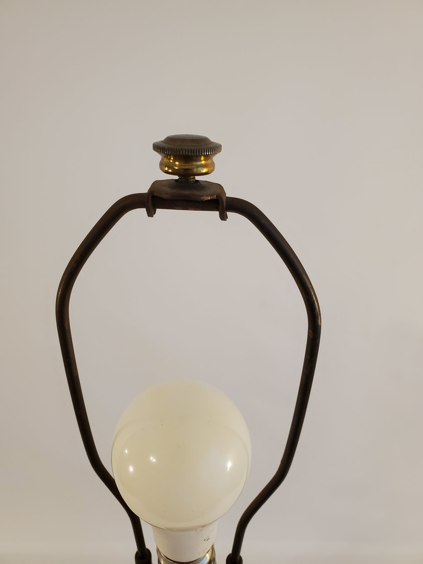 Vintage Stiffel Brass Tall Trophy Style Table Lamp