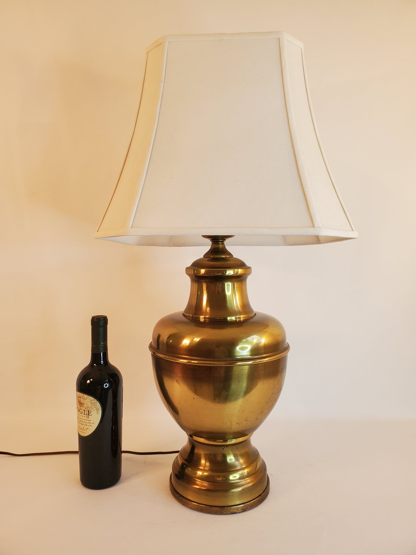 Brass Ginger Jar Style Lamp
