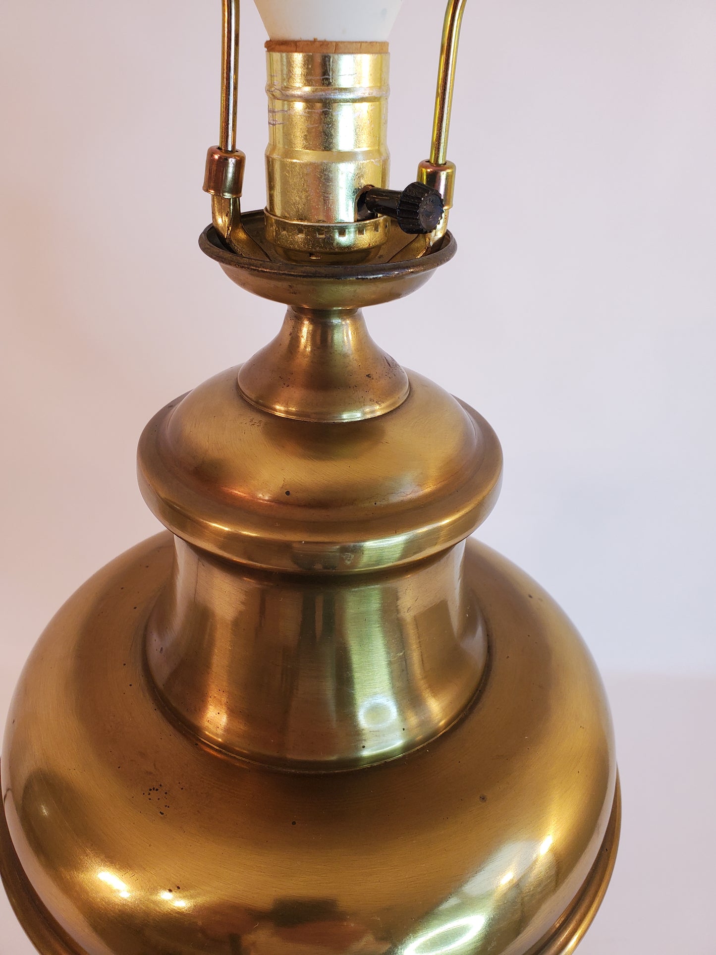 Brass Ginger Jar Style Lamp