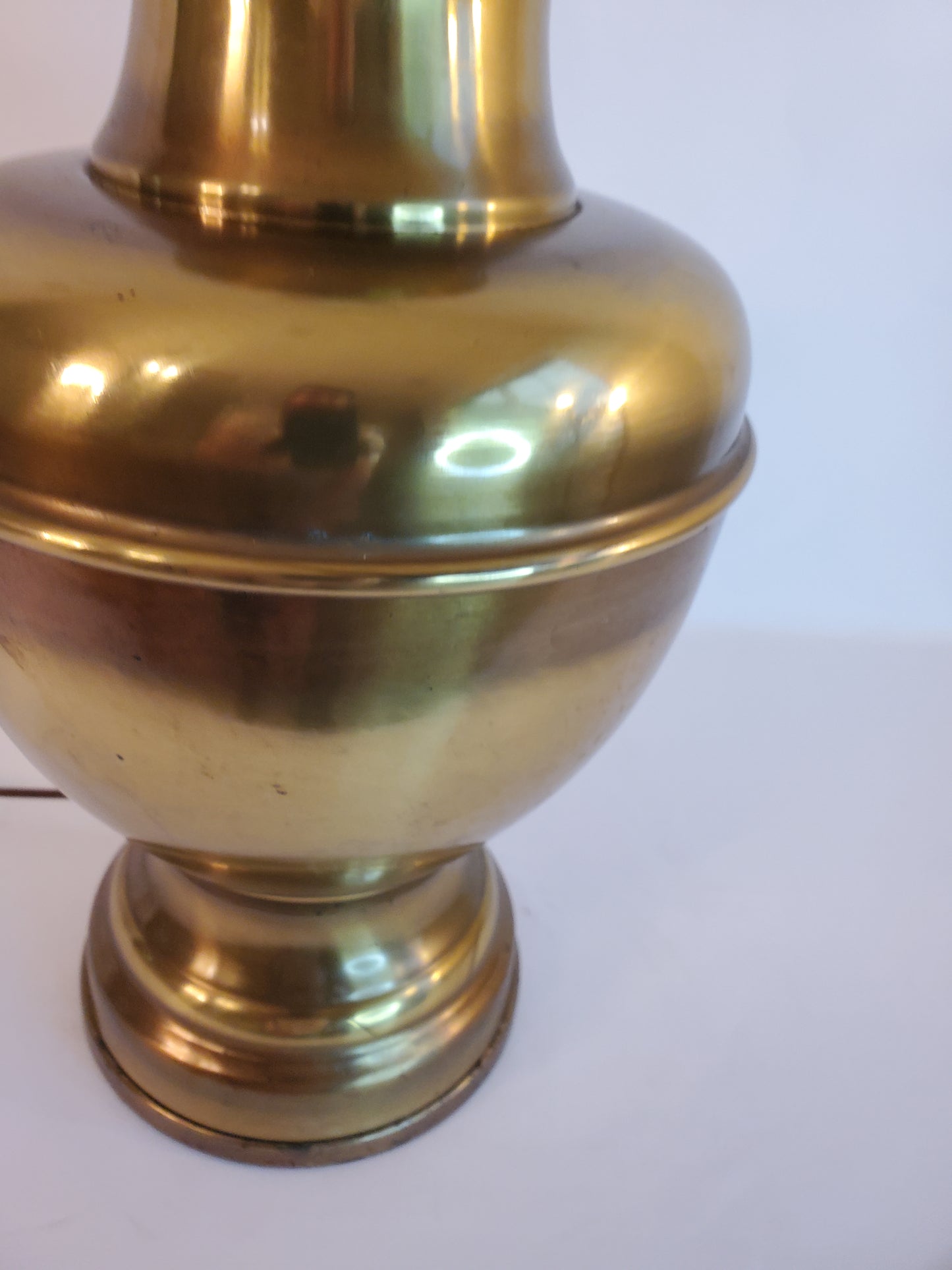 Brass Ginger Jar Style Lamp