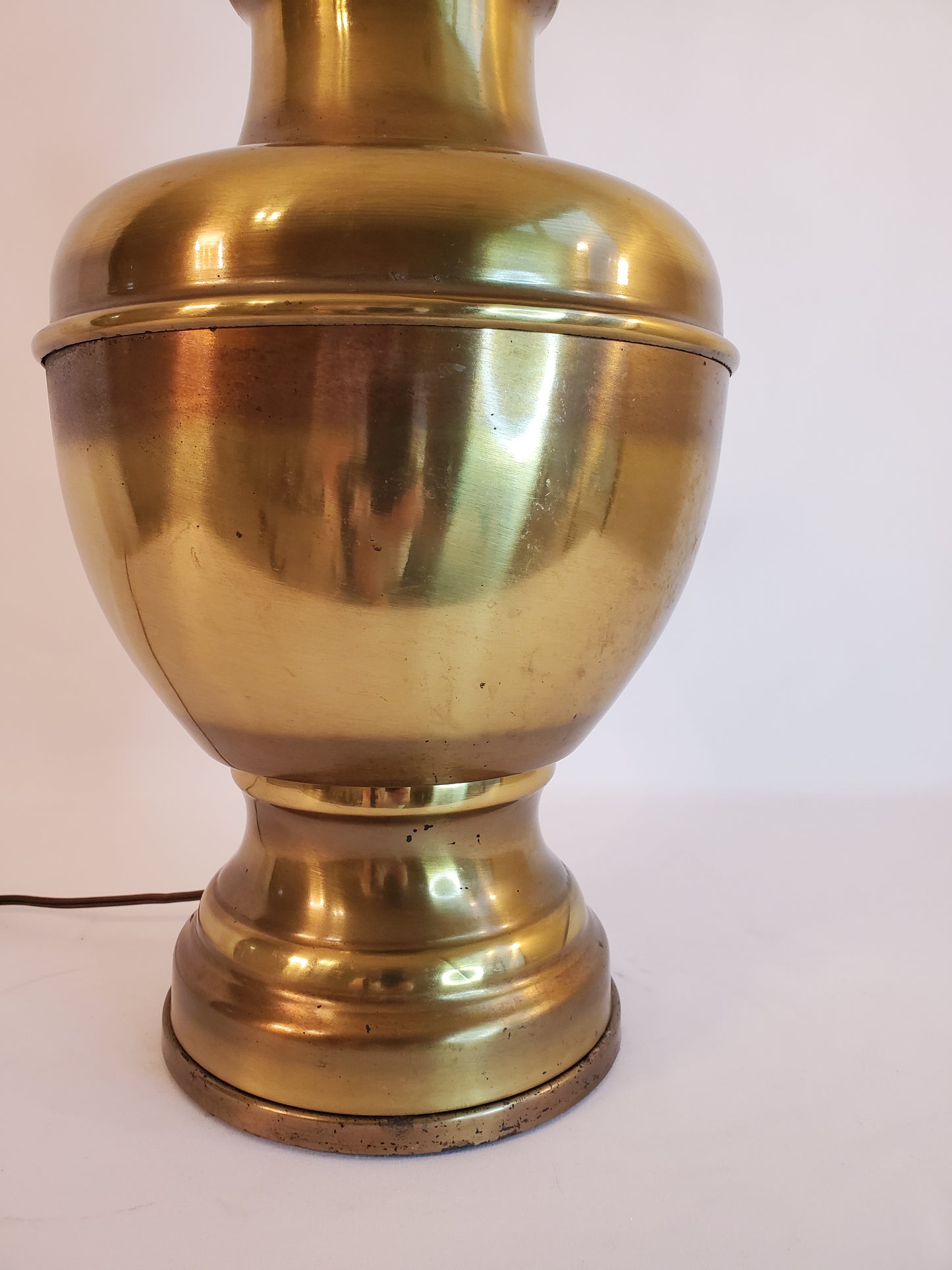 Brass Ginger Jar Style Lamp