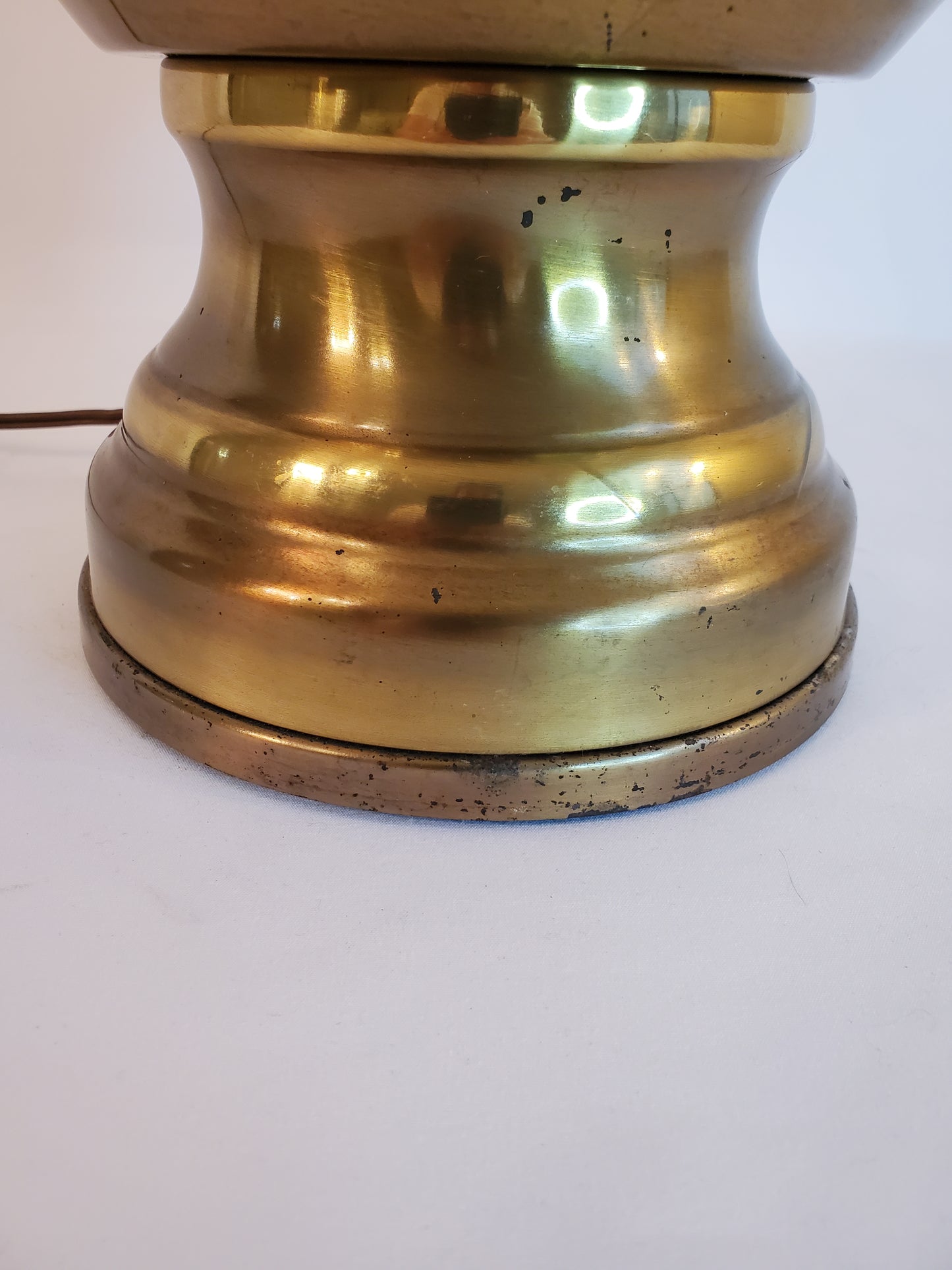 Brass Ginger Jar Style Lamp