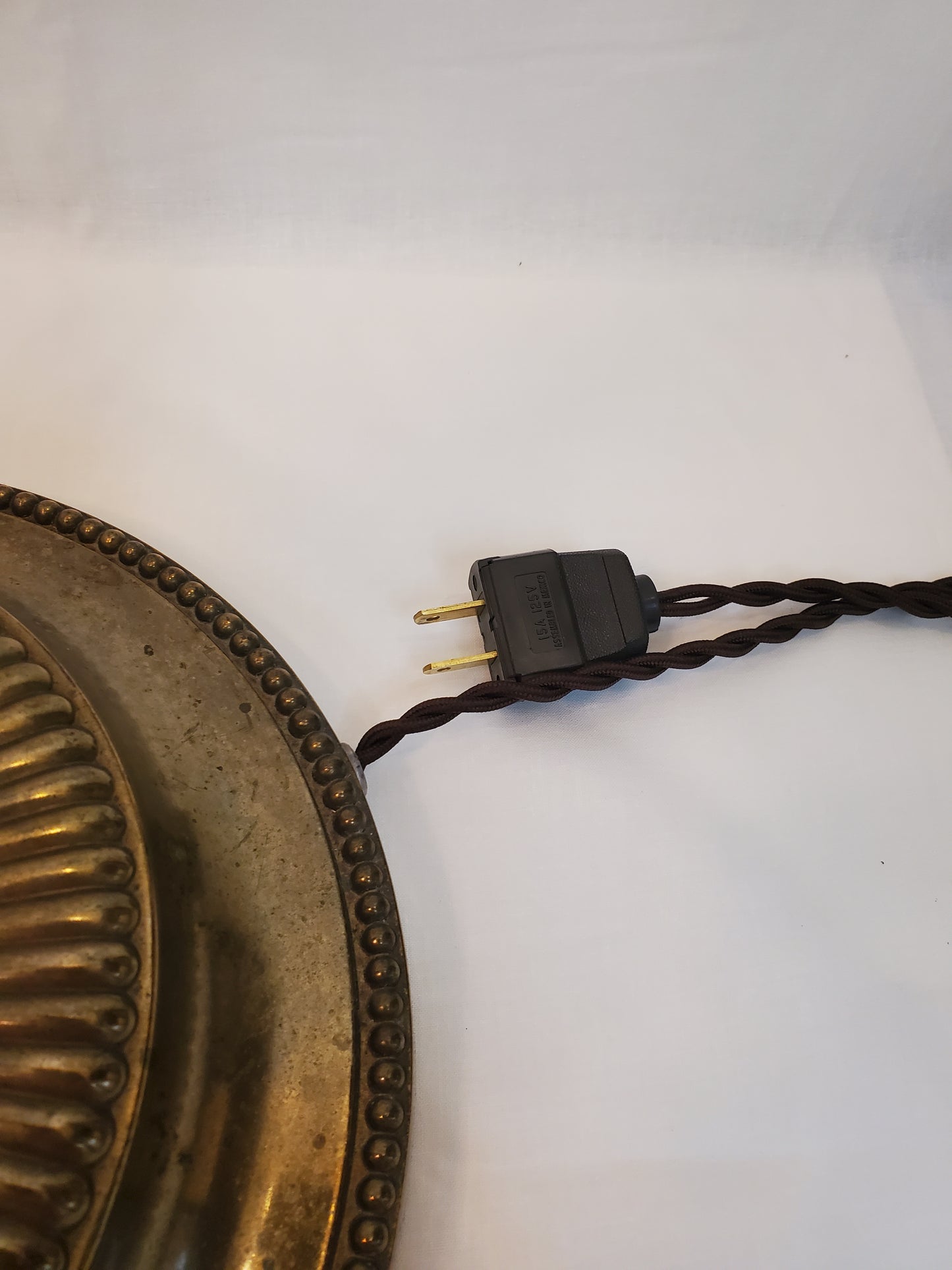 Vintage Stiffel 4-Light Mogul Torchiere Candelabra Floor Lamp - Old Brass Finish