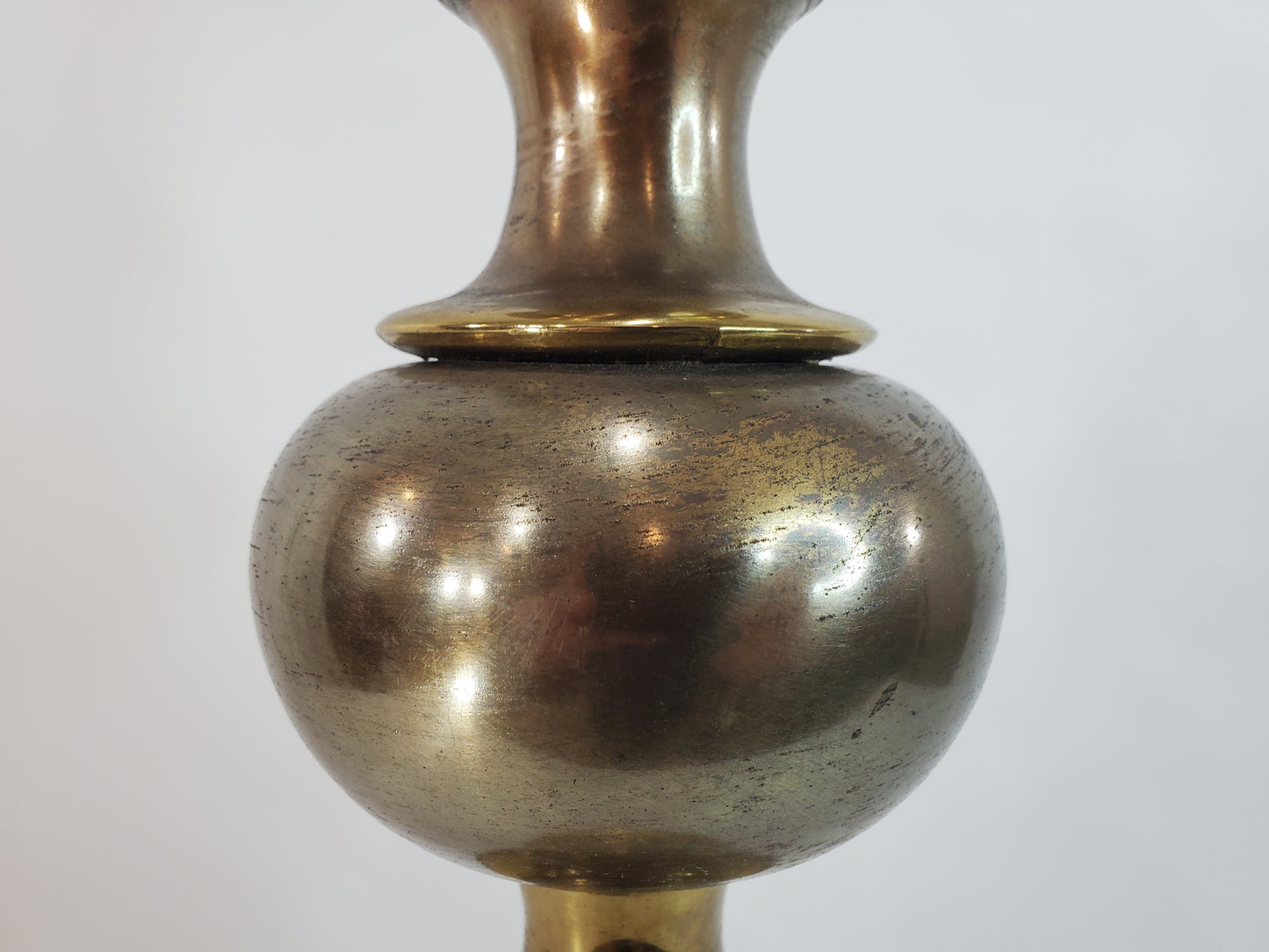 Vintage Hollywood Regency Brass Table Lamp