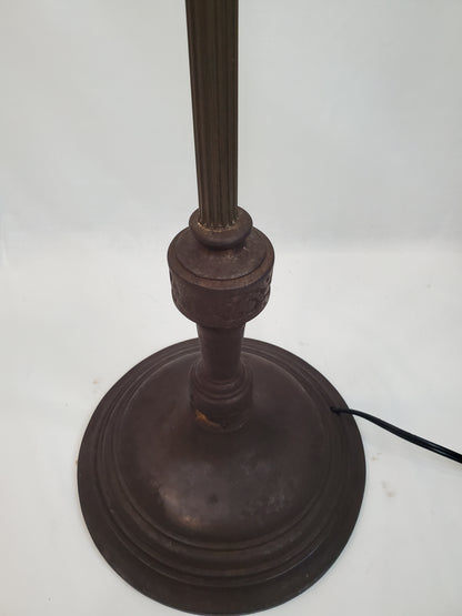 Antique Art Nouveau 3-Light Candelabra Floor Lamp