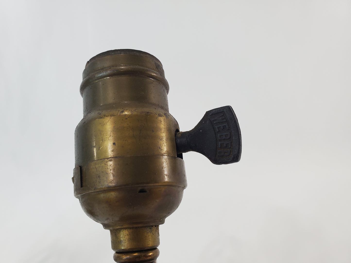 Antique Art Nouveau Brass Electric Wall Sconces