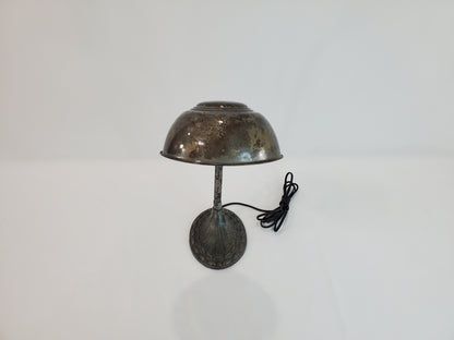 Antique Cast Iron Adjustable Gooseneck Desk Lamp