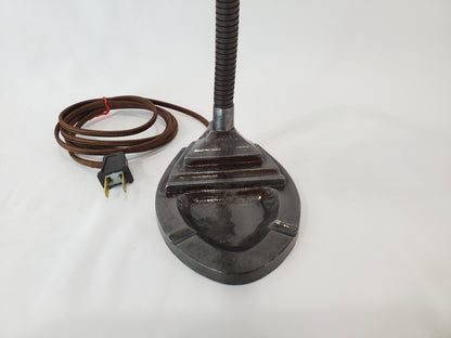 Art Deco Industrial Gooseneck Bullet Shade Lamp