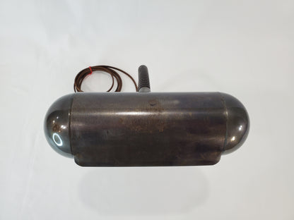 Art Deco Industrial Gooseneck Bullet Shade Lamp