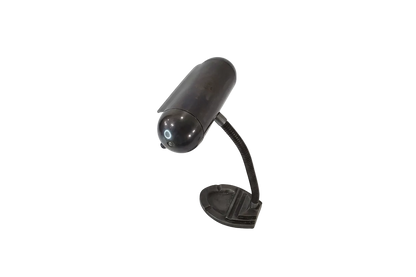 Art Deco Industrial Gooseneck Bullet Shade Lamp