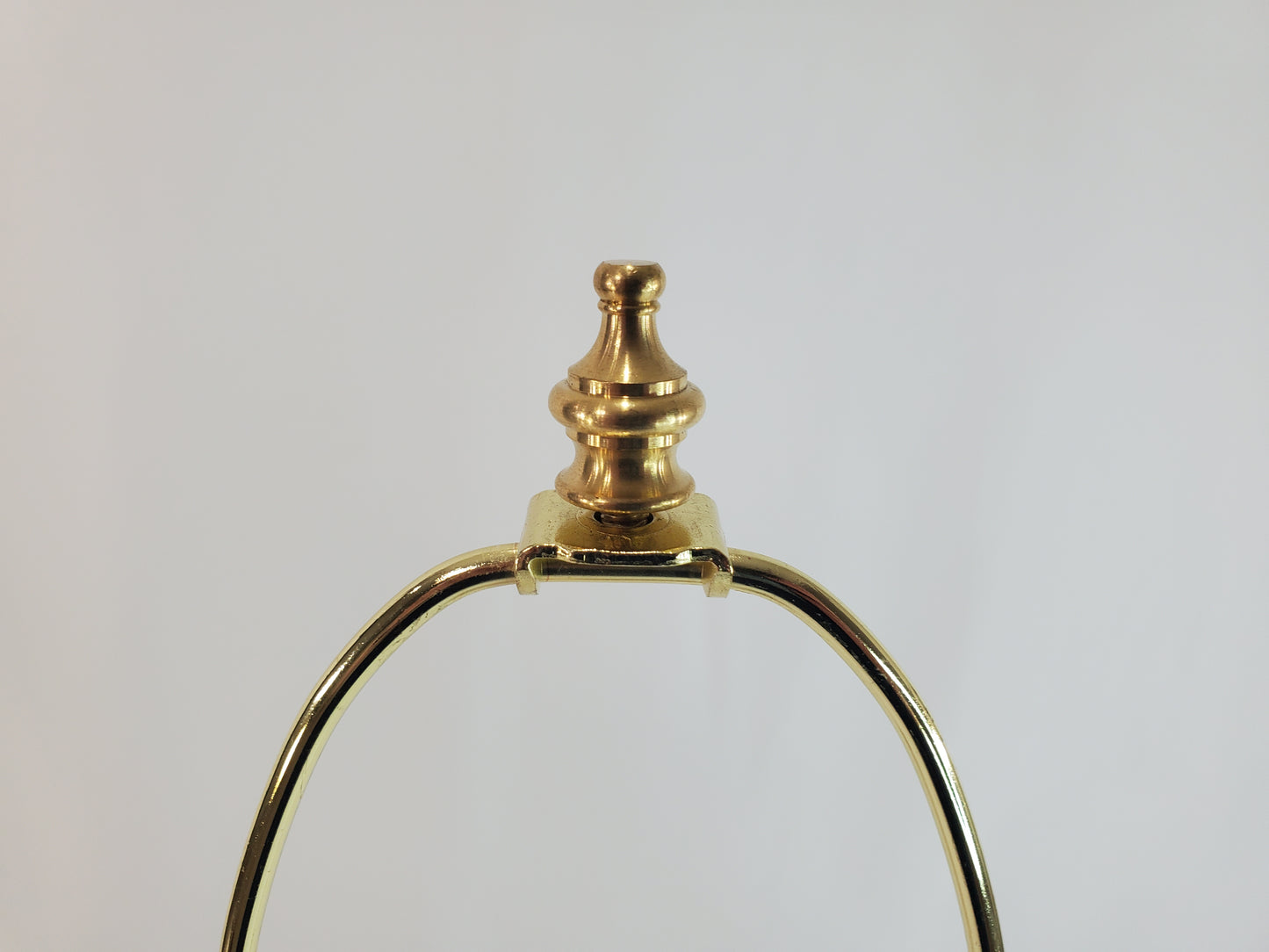 Asian Inspired Vintage Solid Brass Table Lamp