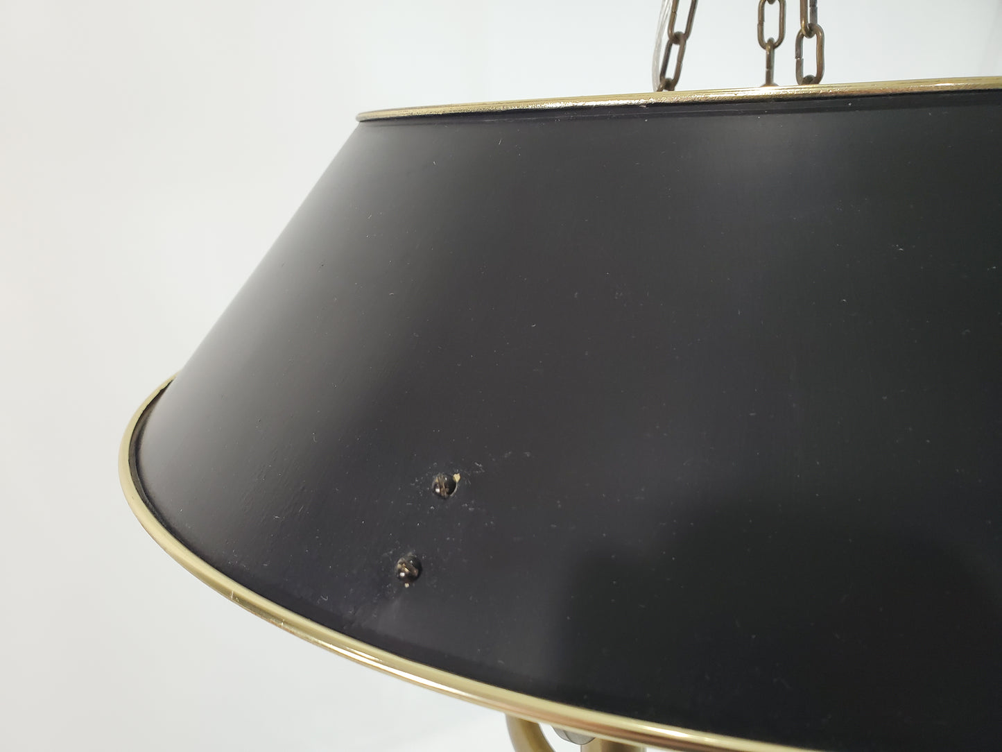 Vintage Brass Chapman Billiard Bouillotte Gaming Lamp