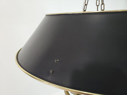 Vintage Brass Chapman Billiard Bouillotte Gaming Lamp