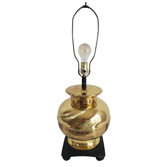 Brass Ginger Jar Table Lamp