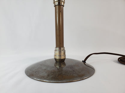 Iconic 1930s Art Deco Flying Saucer Desk Lamp