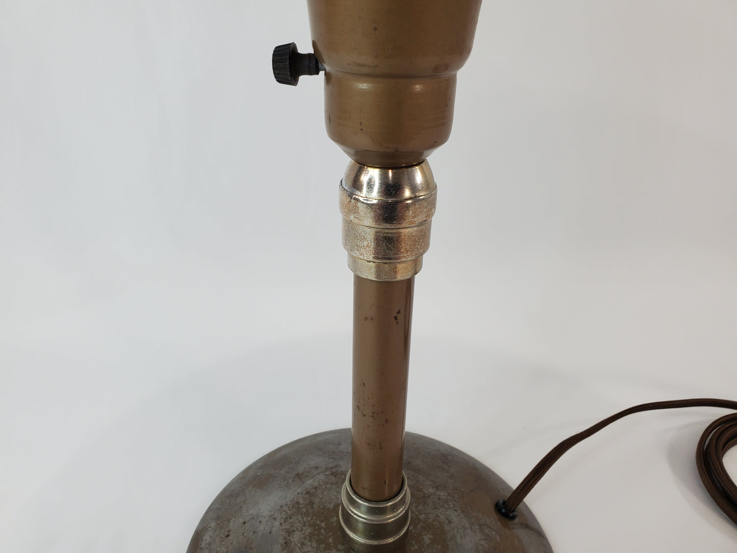 Iconic 1930s Art Deco Flying Saucer Desk Lamp