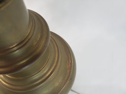 Pair Vintage Stiffel Brass Baluster Table Lamps 1960s