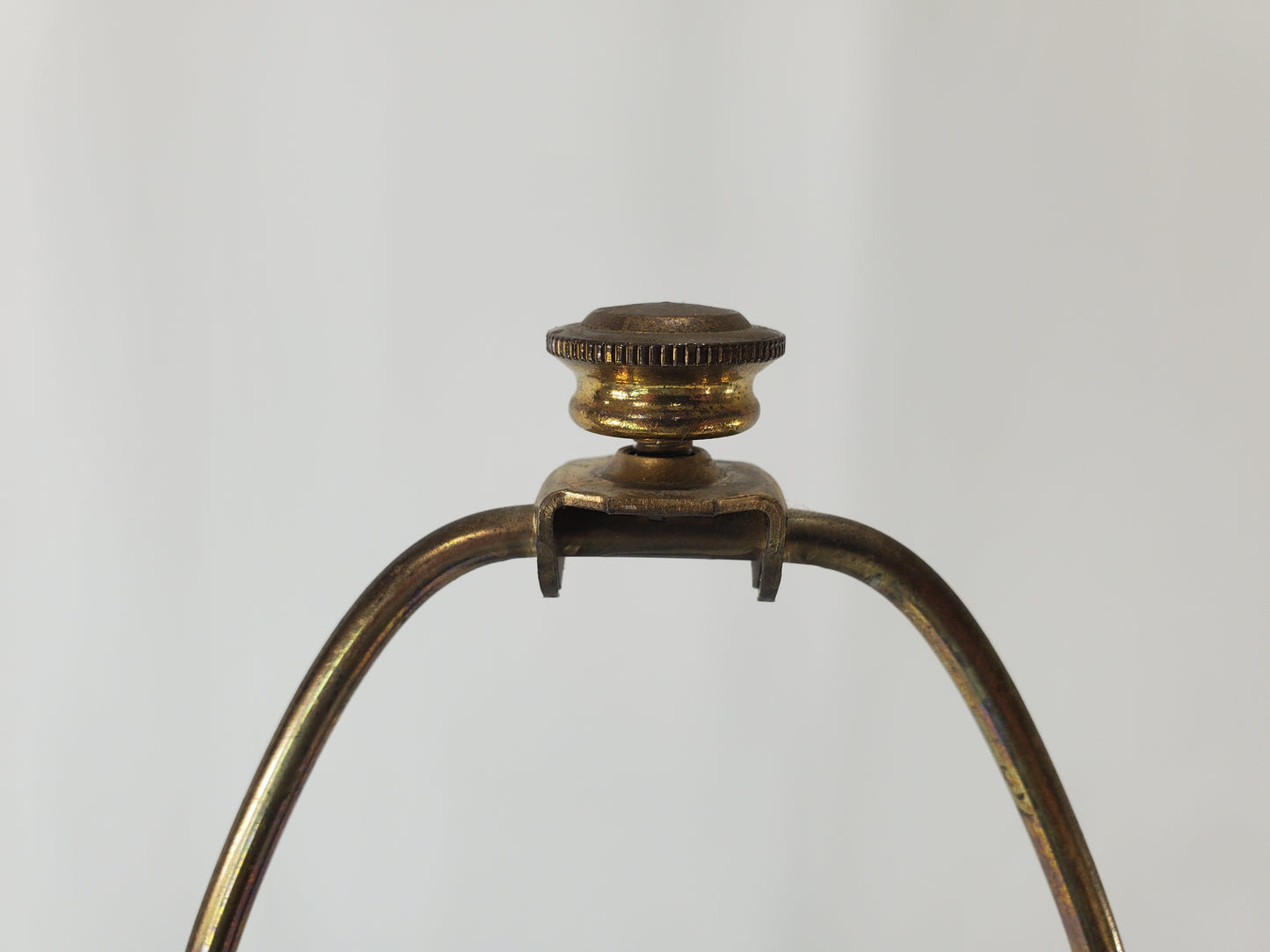 Pair Vintage Stiffel Brass Hollywood Regency Column and Baluster Table Lamps