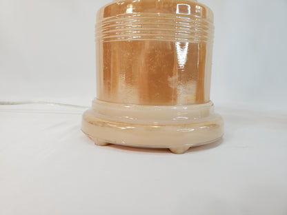 Pair of 1940s Aladdin Alacite G311 Table Lamps - Golden Lustre