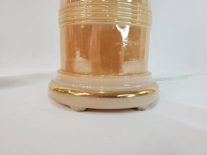 Pair of 1940s Aladdin Alacite G311 Table Lamps - Golden Lustre