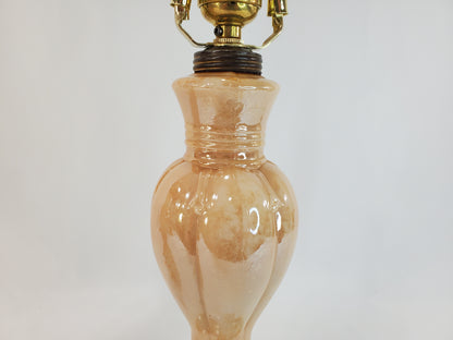 Pair of 1940s Aladdin Alacite G311 Table Lamps - Golden Lustre