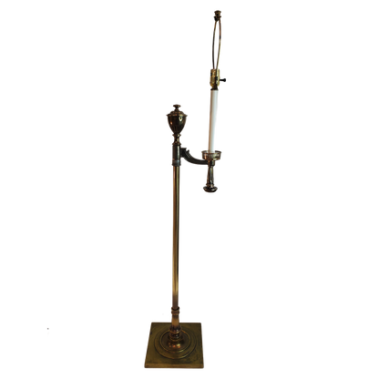 Rare Vintage Stiffel Argand Style Brass Floor Lamp