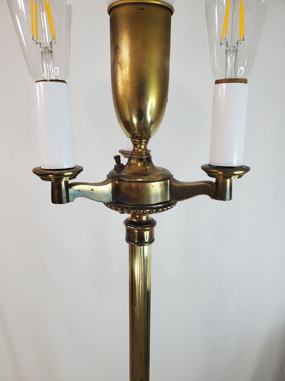 Vintage 4-Light Mogul Torchiere Candelabra Floor Lamp by Stiffel