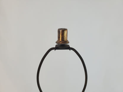 Vintage Aladdin Alacite Glass Ionic Column Table Lamp 1940s