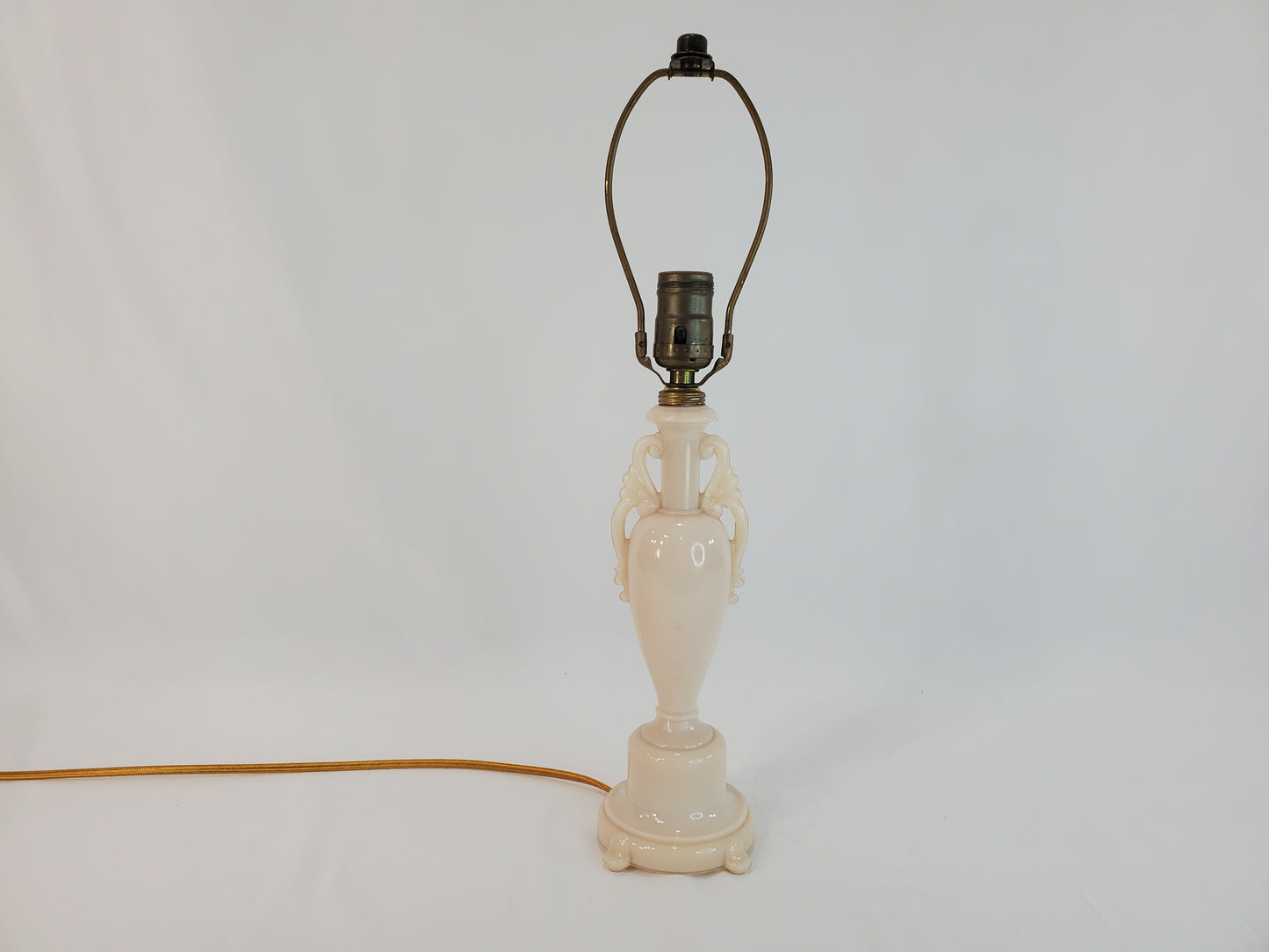 Vintage Aladdin Alacite Glass Lamp - Classical Urn Design