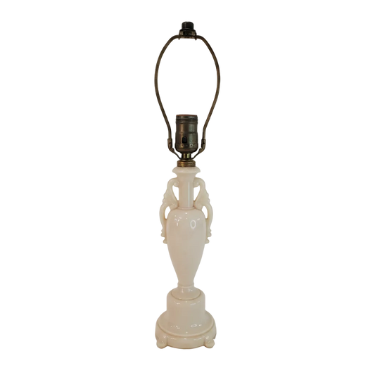 Vintage Aladdin Alacite Glass Lamp - Classical Urn Design