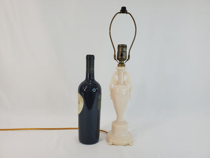 Vintage Aladdin Alacite Glass Lamp - Classical Urn Design