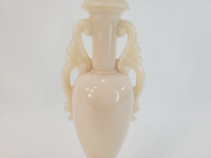 Vintage Aladdin Alacite Glass Lamp - Classical Urn Design