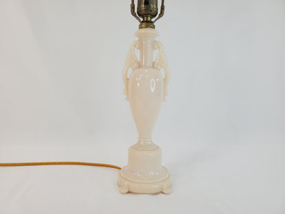 Vintage Aladdin Alacite Glass Lamp - Classical Urn Design