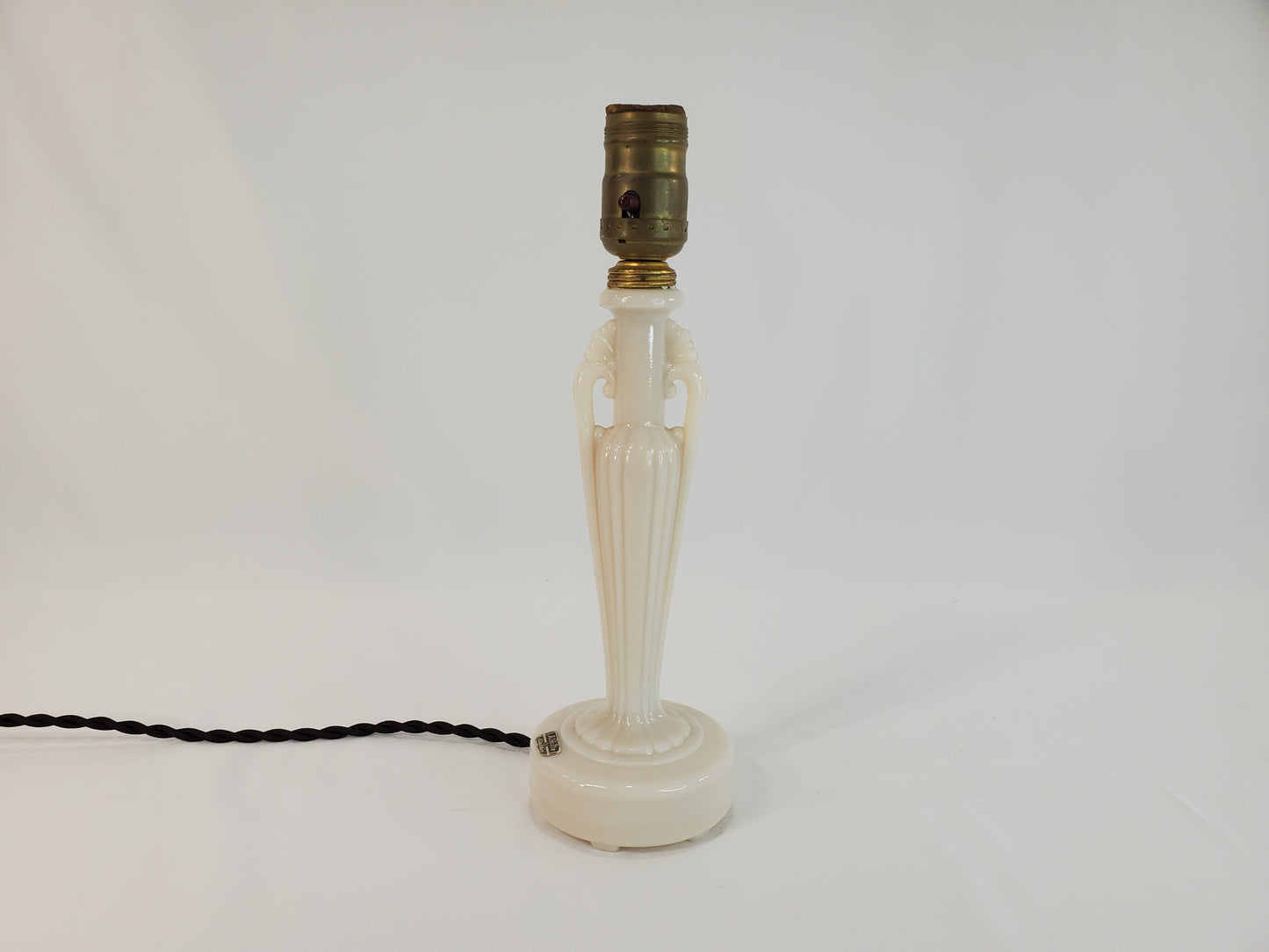 Vintage Aladdin Alacite Opalescent Table Lamp - Petite Urn Form
