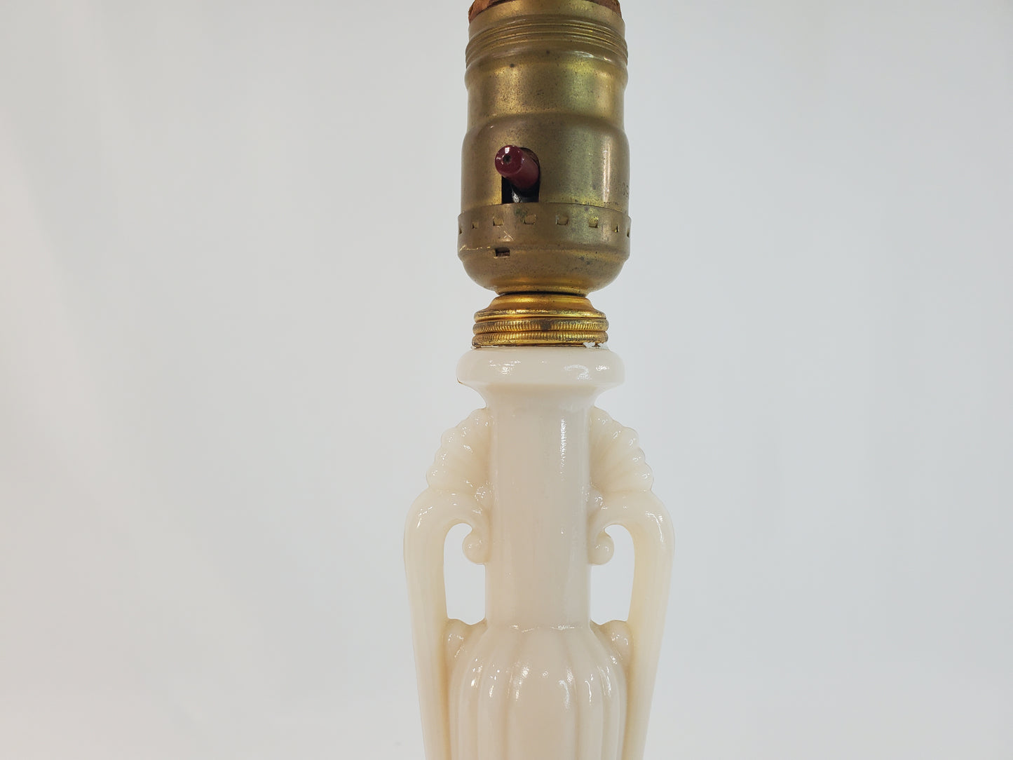 Vintage Aladdin Alacite Opalescent Table Lamp - Petite Urn Form