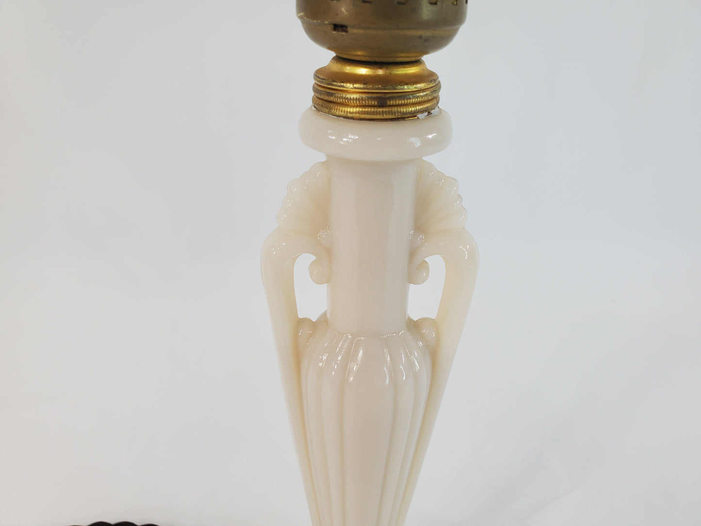 Vintage Aladdin Alacite Opalescent Table Lamp - Petite Urn Form