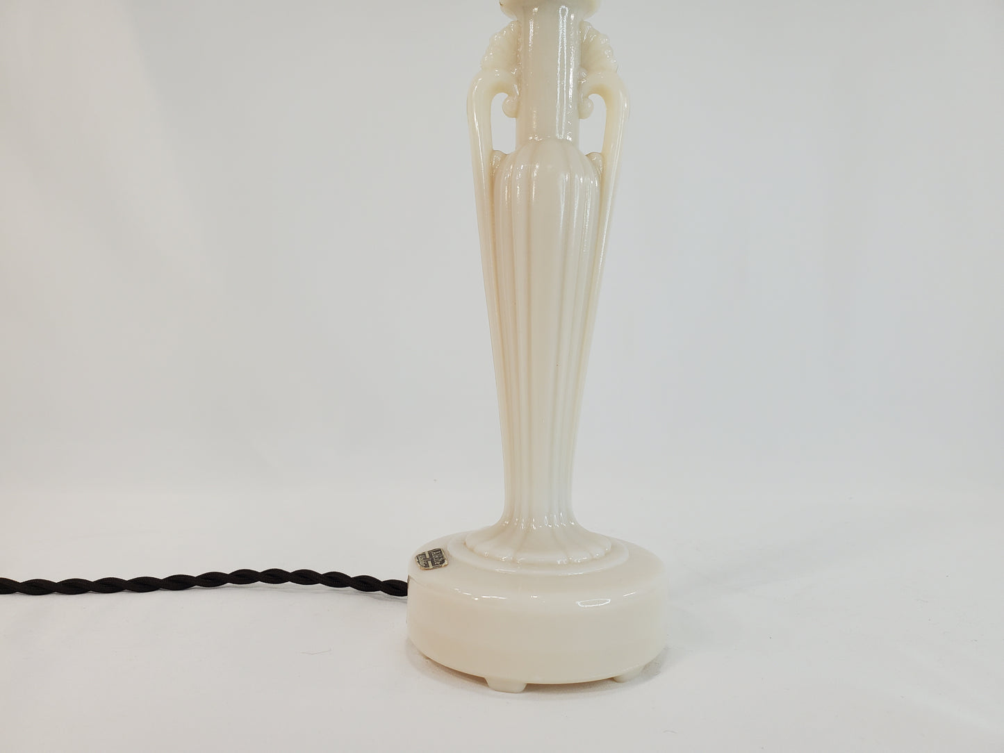 Vintage Aladdin Alacite Opalescent Table Lamp - Petite Urn Form