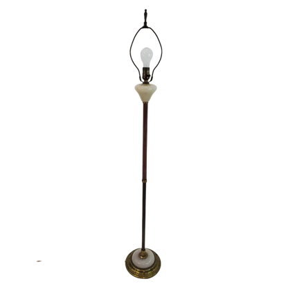 Vintage Aladdin Lounge Floor Lamp with Night-Light Base