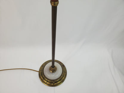 Vintage Aladdin Lounge Floor Lamp with Night-Light Base