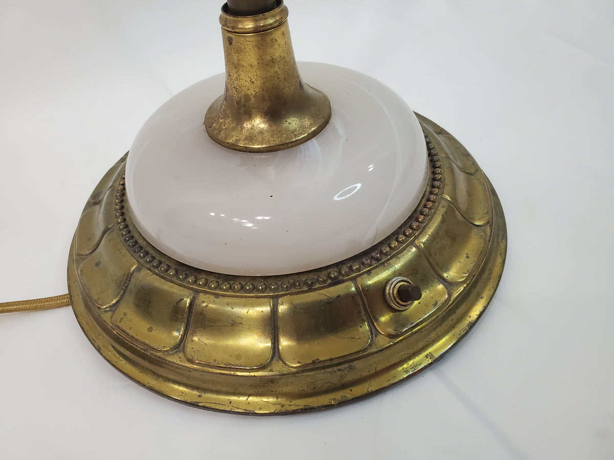 Vintage Aladdin Lounge Floor Lamp with Night-Light Base