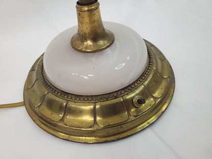 Vintage Aladdin Lounge Floor Lamp with Night-Light Base
