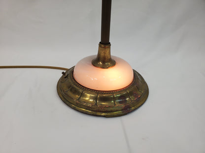 Vintage Aladdin Lounge Floor Lamp with Night-Light Base