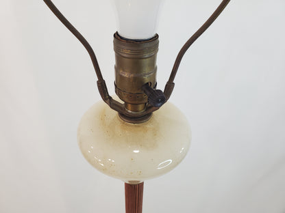 Vintage Aladdin Lounge Floor Lamp with Night-Light Base