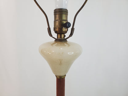 Vintage Aladdin Lounge Floor Lamp with Night-Light Base