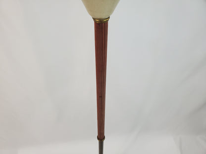Vintage Aladdin Lounge Floor Lamp with Night-Light Base