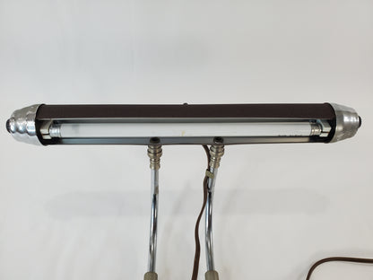 Vintage Art Deco Adjustable Piano Desk Lamp by the Radionic Transformer Co.