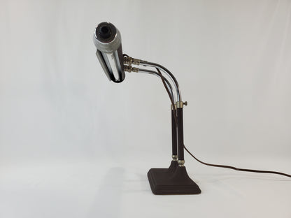 Vintage Art Deco Adjustable Piano Desk Lamp by the Radionic Transformer Co.