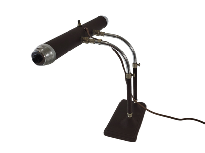 Vintage Art Deco Adjustable Piano Desk Lamp by the Radionic Transformer Co.